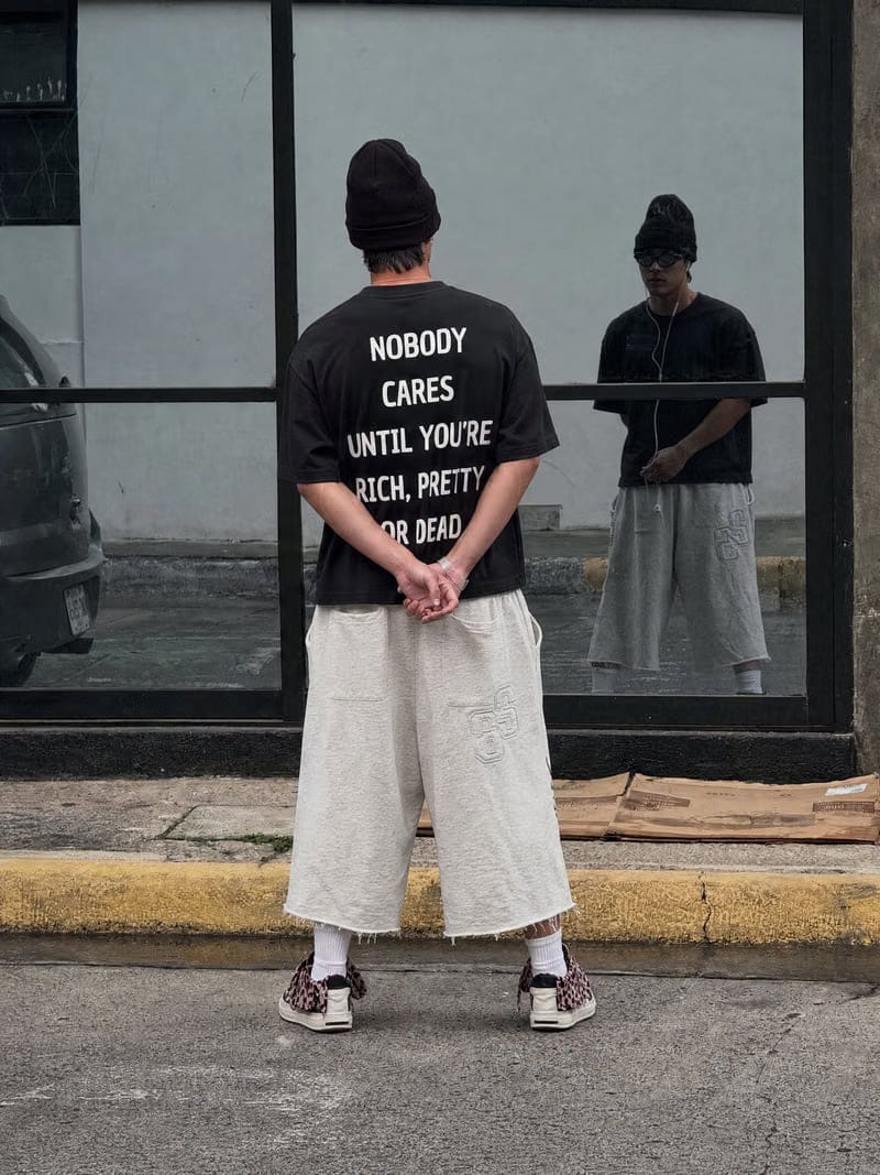 Forfksake Nobody Black T-Shirt