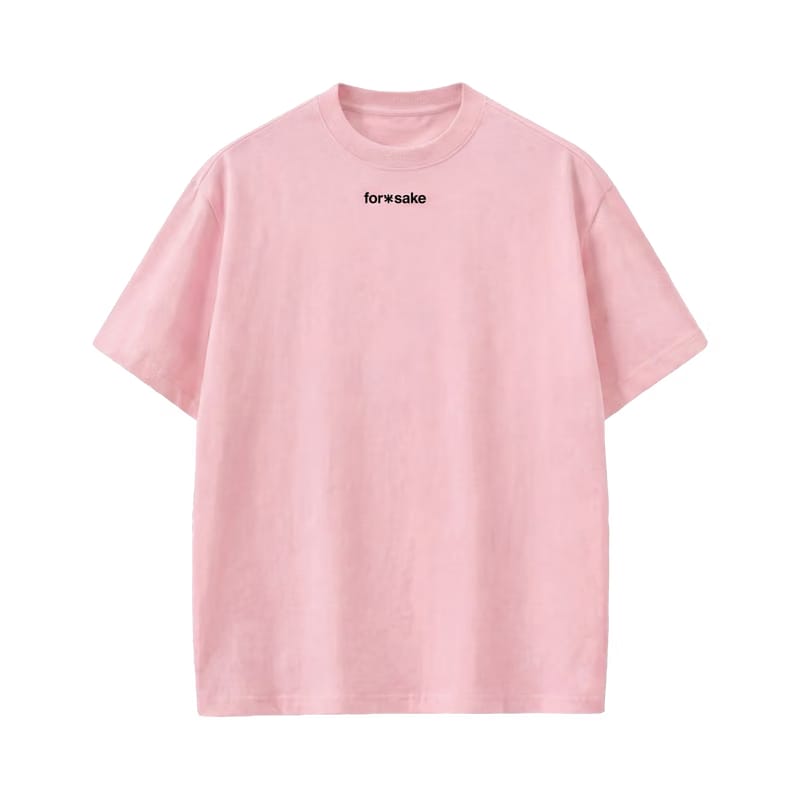 Forfksake Nobody Pink T-Shirt