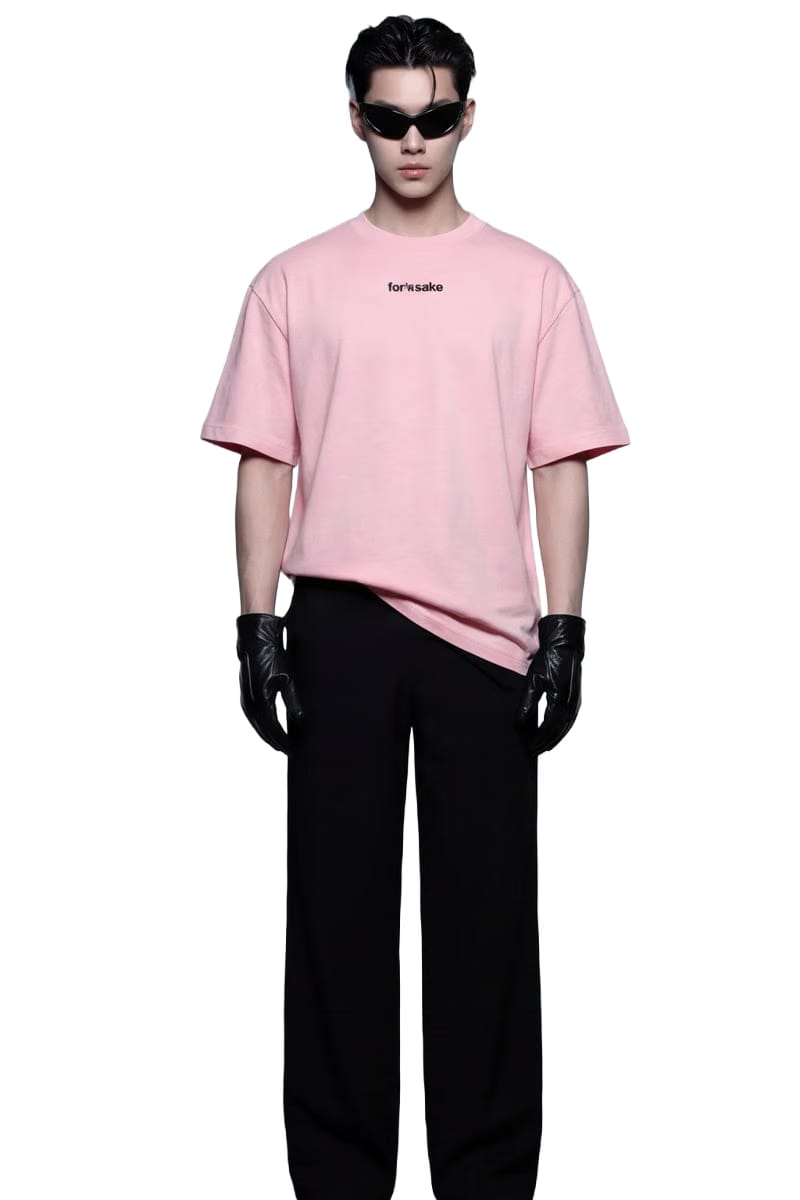 Forfksake Nobody Pink T-Shirt