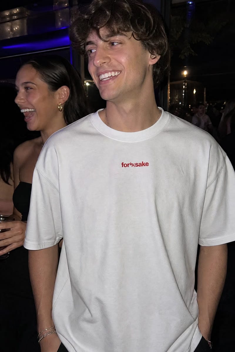 Forfksake Nobody White T-Shirt
