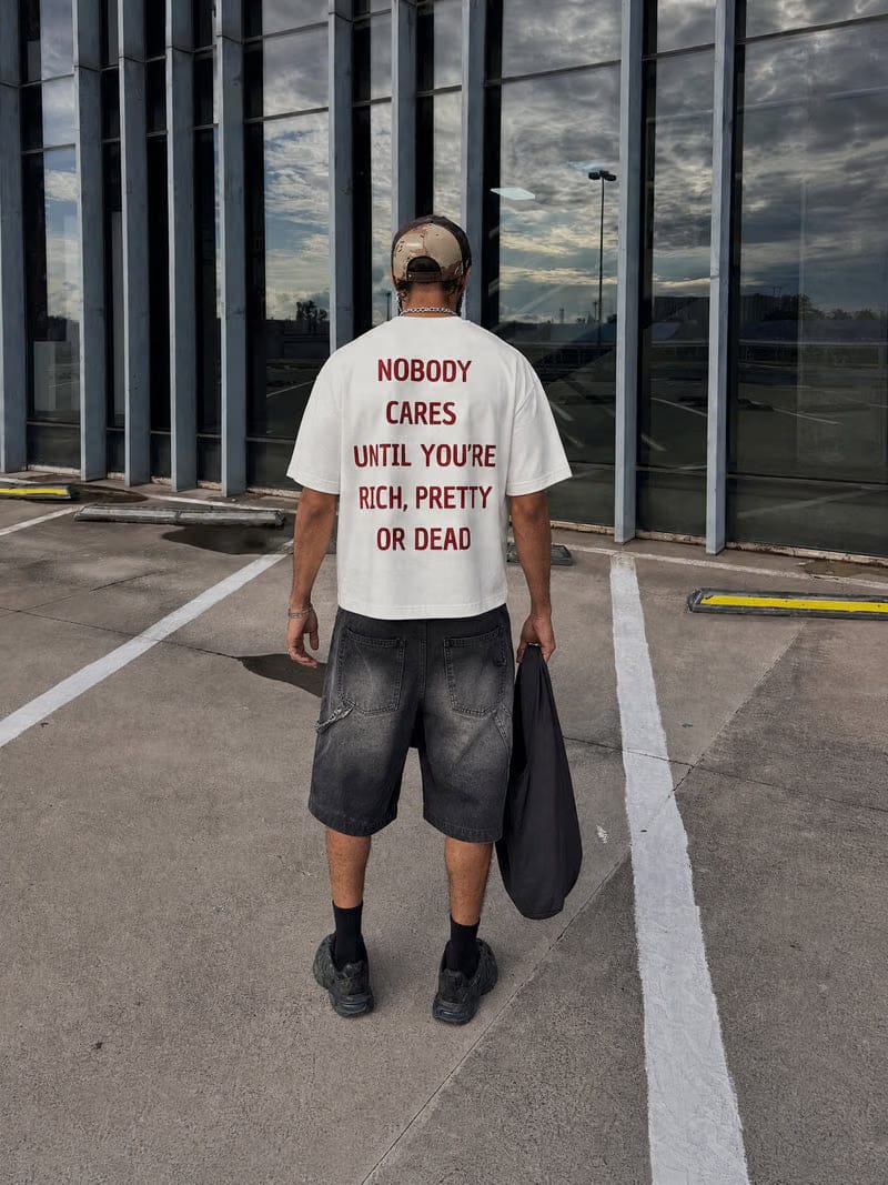 Forfksake Nobody White T-Shirt