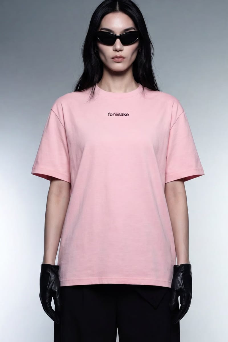 Forfksake Woke Up Sexy Pink T-Shirt