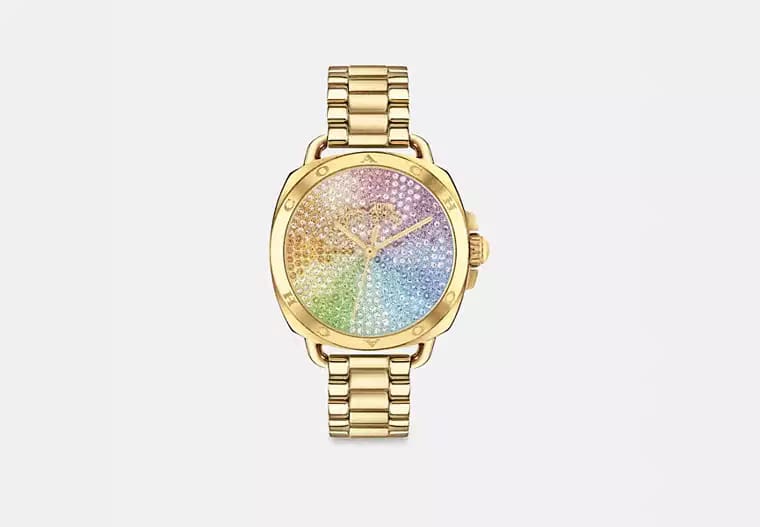 Tatum Women Watch Rainbow/ Gold - 34 mm