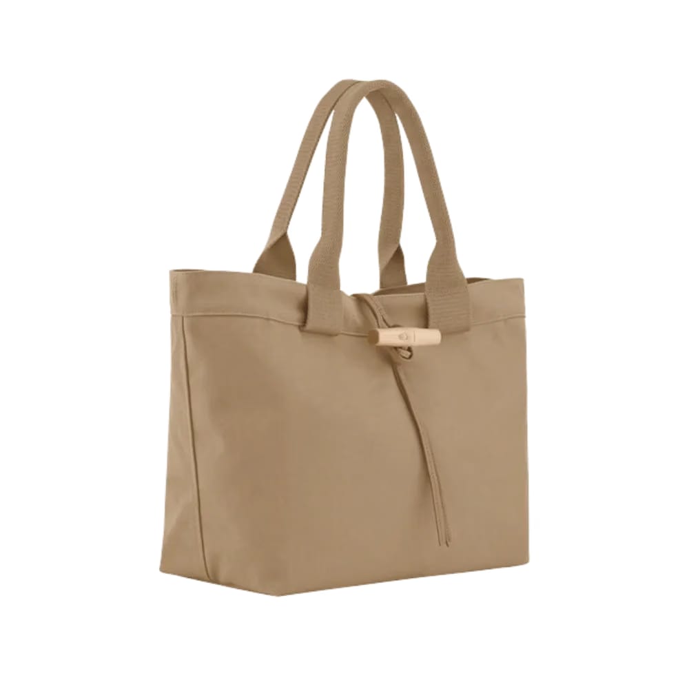 Longchamp Le Roseau Tote bag Desert - Canvas