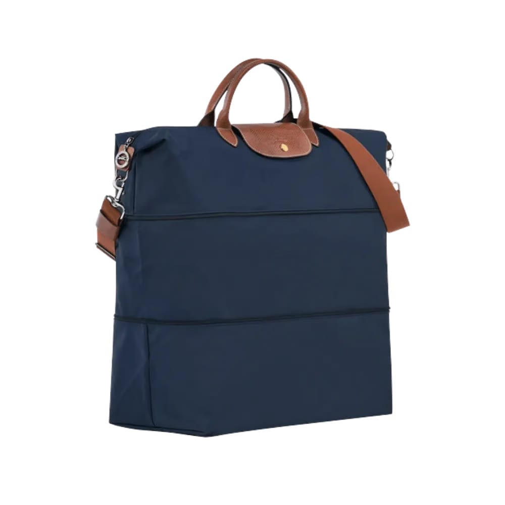 Longchamp Le Pliage Original Travel bag expandable Navy - Recycled canvas