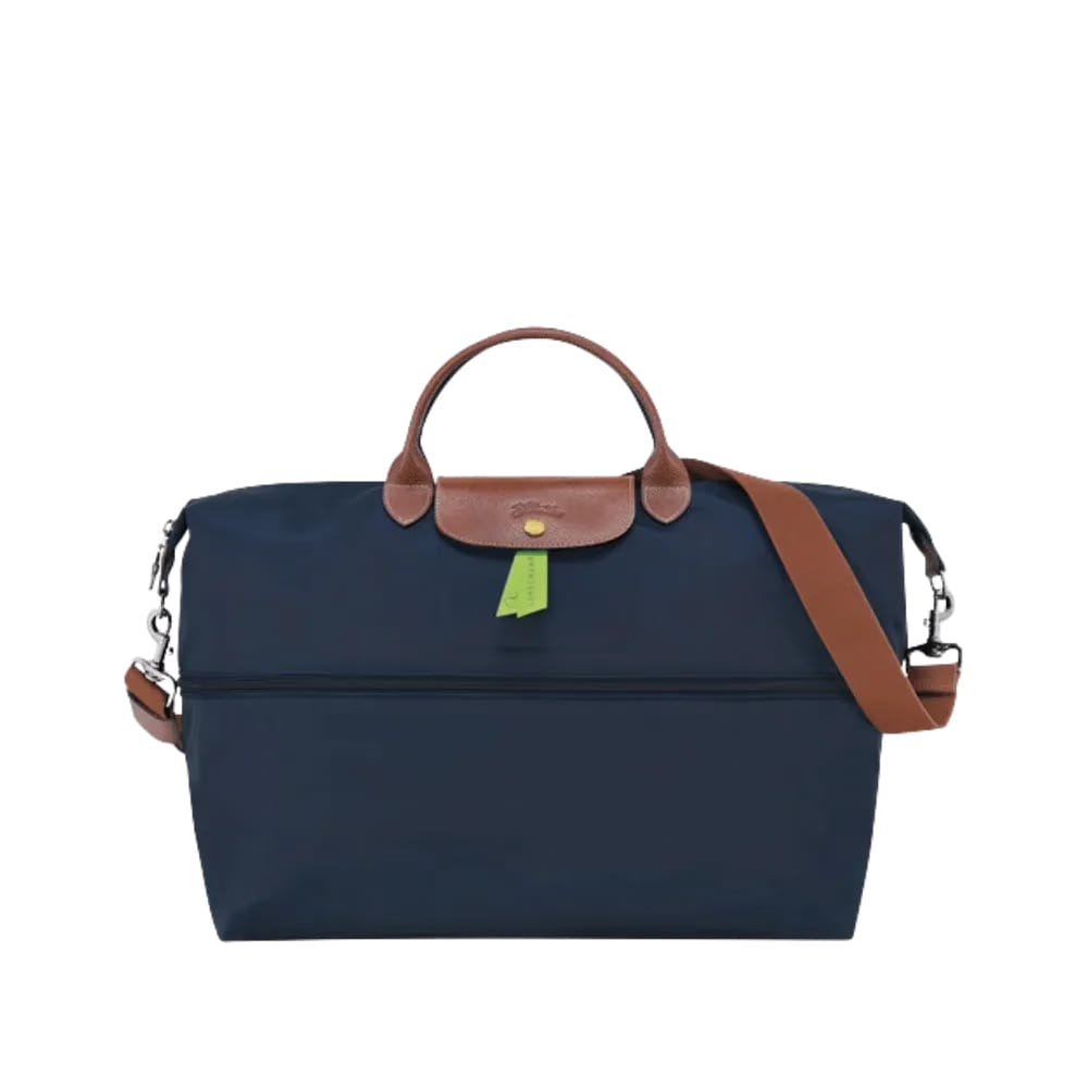 Longchamp Le Pliage Original Travel bag expandable Navy - Recycled canvas
