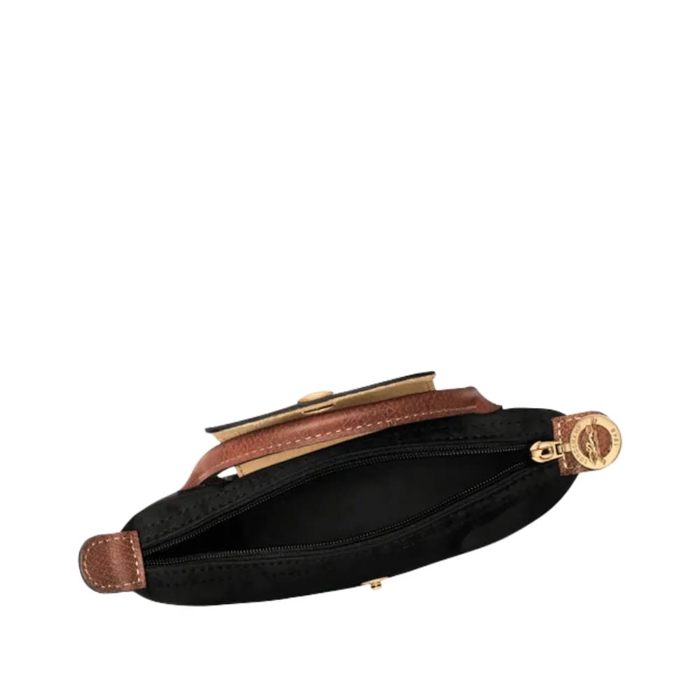 Longchamp Le Pliage Original Pouch with handle Black - Recycled canvas