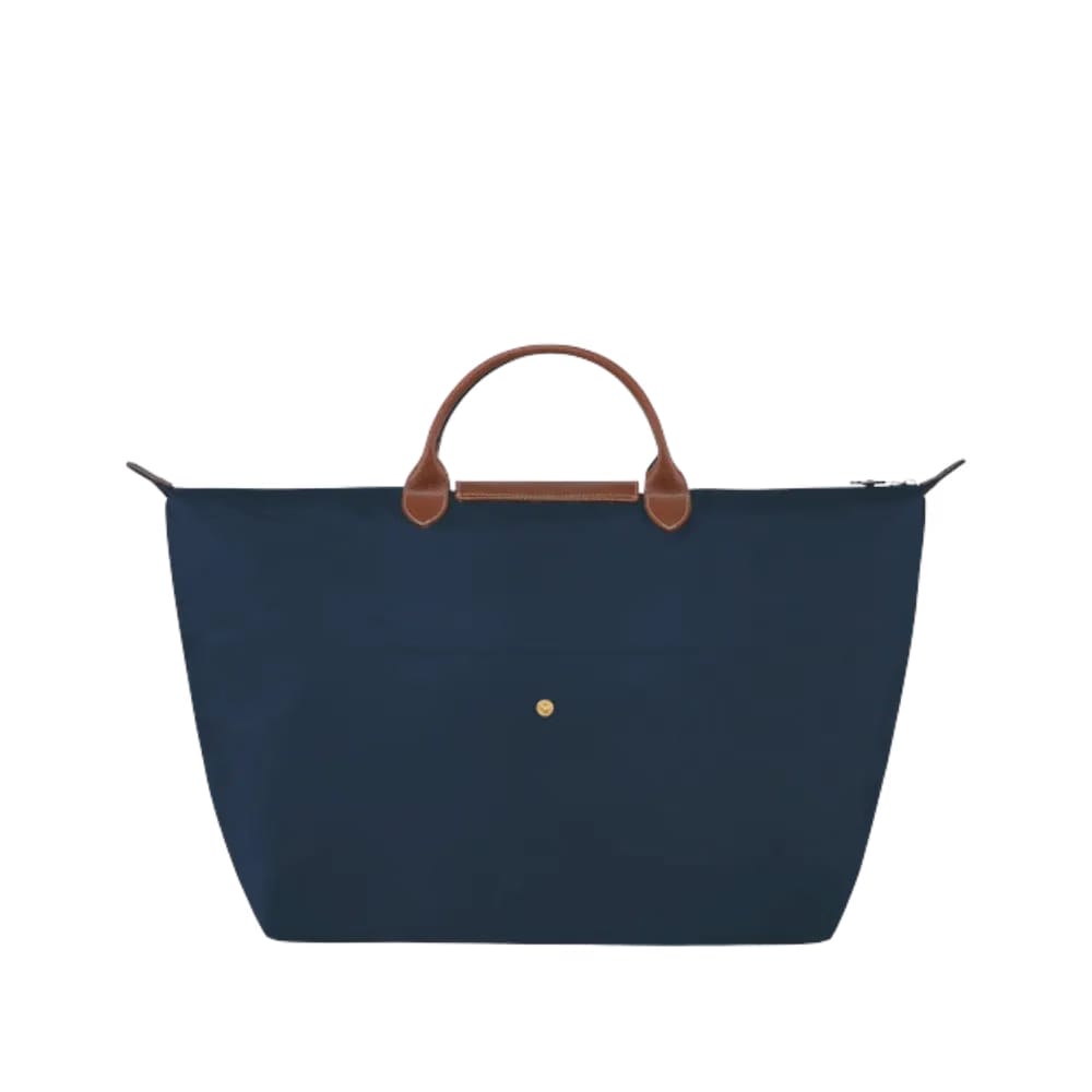 Longchamp Le Pliage Original L Travel bag Navy - Recycled canvas