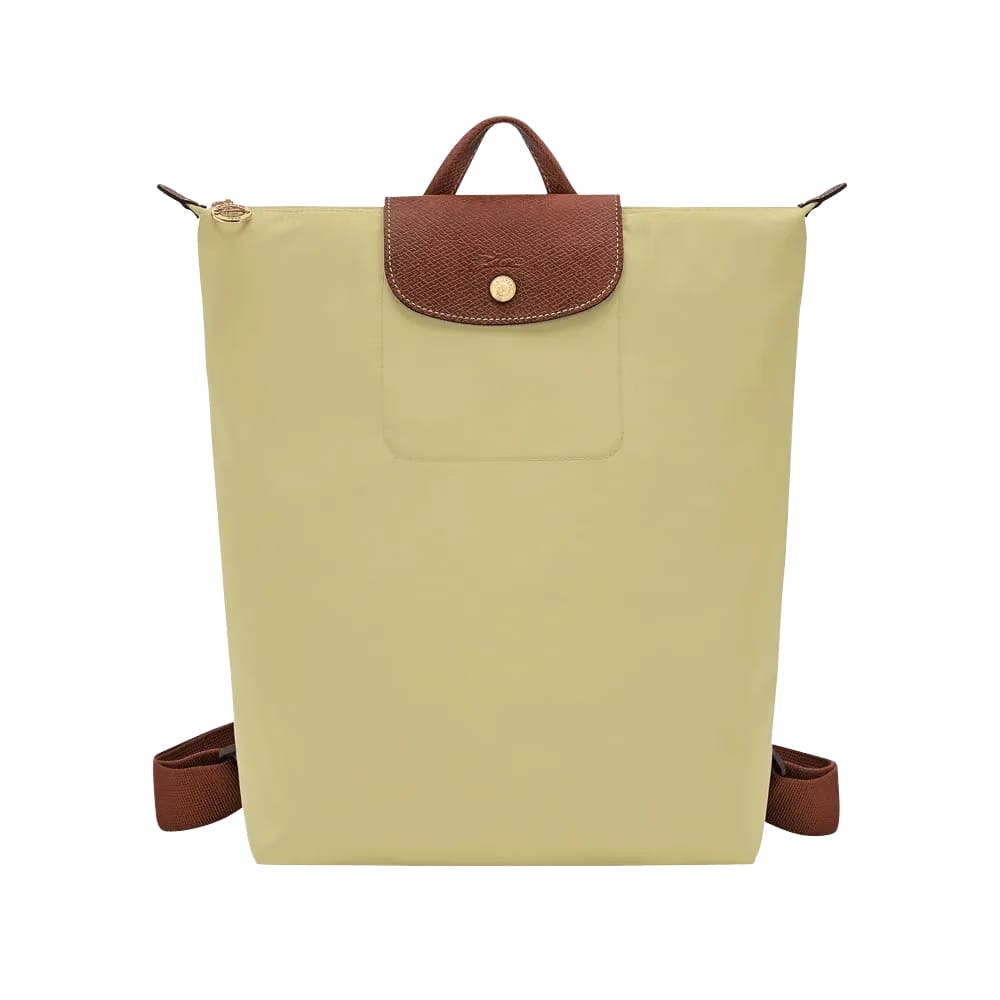 Longchamp Le Pliage Original M Backpack Pistachio - Recycled canvas