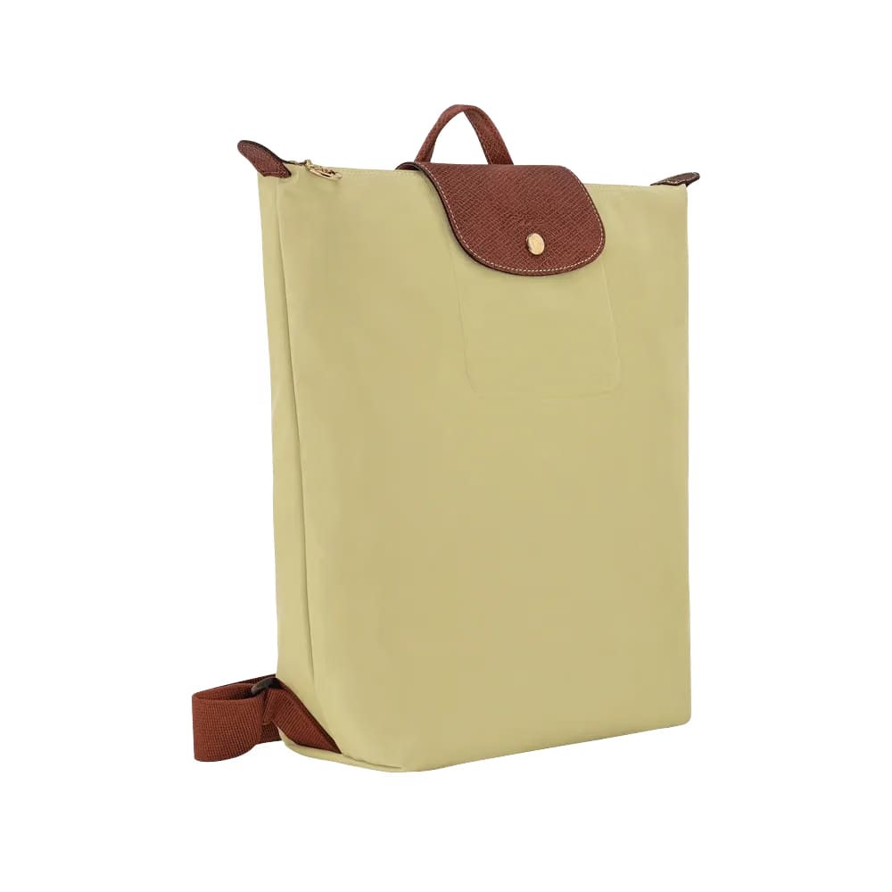 Longchamp Le Pliage Original M Backpack Pistachio - Recycled canvas