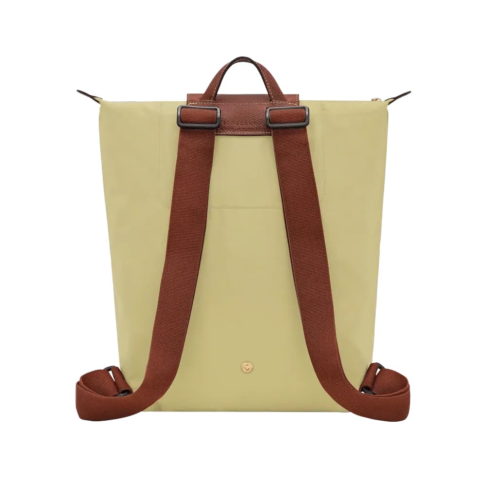 Longchamp Le Pliage Original M Backpack Pistachio - Recycled canvas