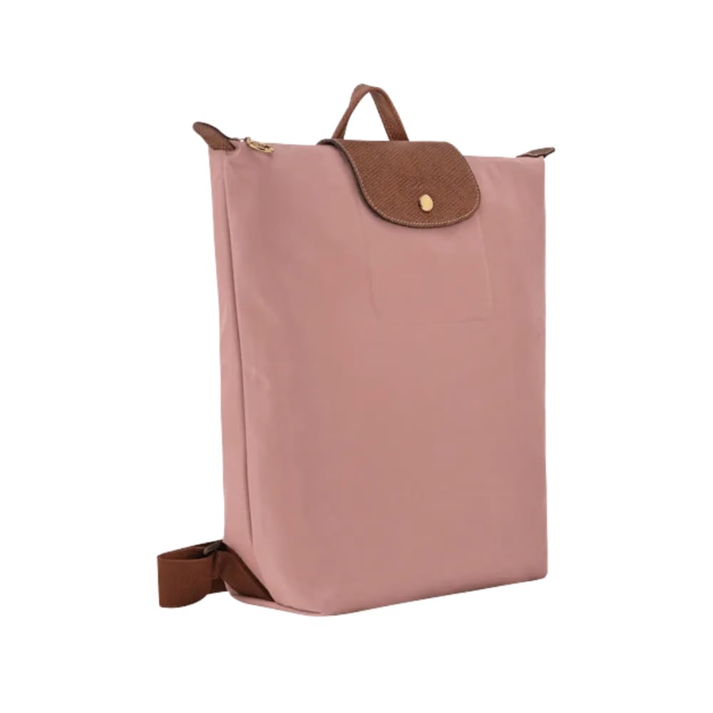 Longchamp Le Pliage Original M Backpack Pink Tea - Recycled canvas