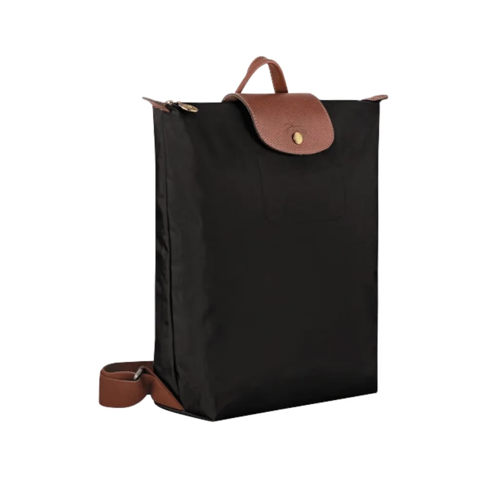 Longchamp Le Pliage Original M Backpack Black - Recycled canvas