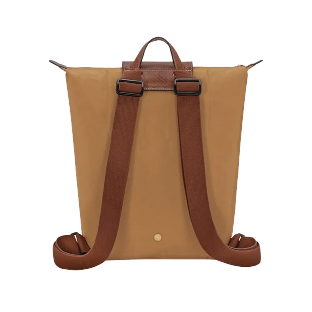 Longchamp Le Pliage Original M Backpack Fawn - Recycled canvas