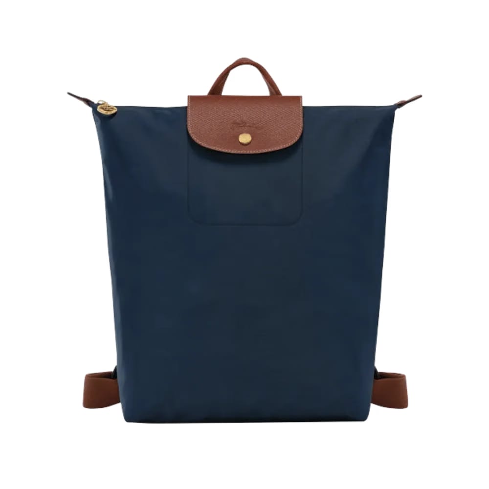 Longchamp Le Pliage Original M Backpack Navy - Recycled canvas