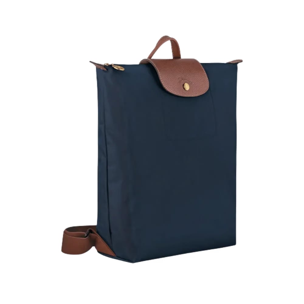 Longchamp Le Pliage Original M Backpack Navy - Recycled canvas