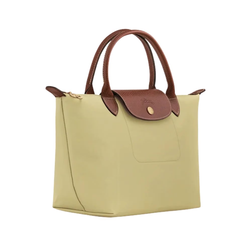 Longchamp Le Pliage Original S Handbag Pistachio - Recycled canvas