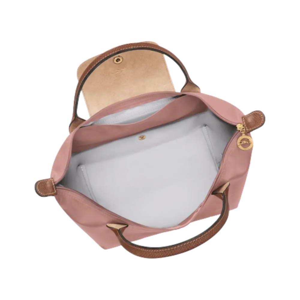 Longchamp Le Pliage Original S Handbag Pink Tea - Recycled canvas