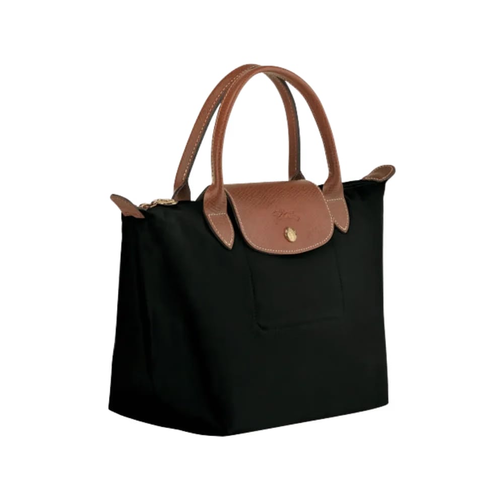 Longchamp Le Pliage Original S Handbag Black - Recycled canvas