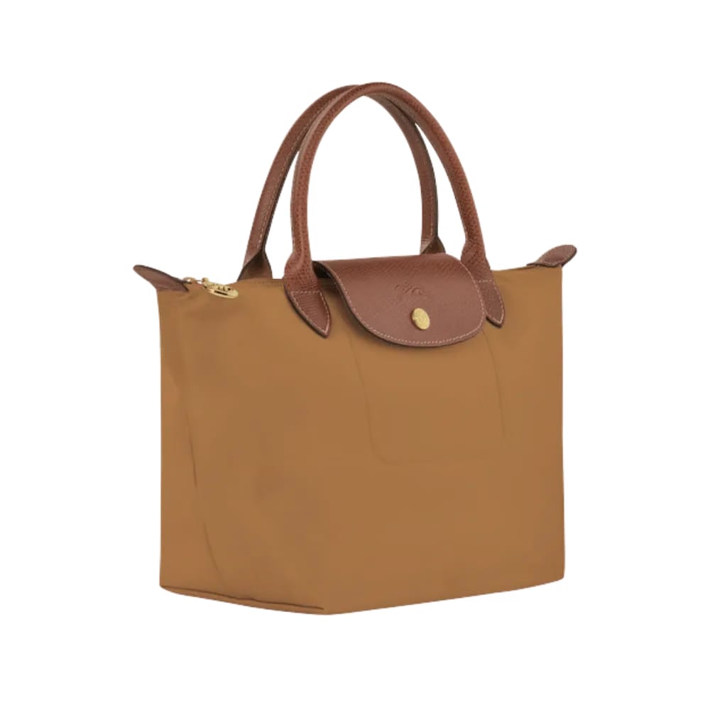Longchamp Le Pliage Original S Handbag Fawn - Recycled canvas