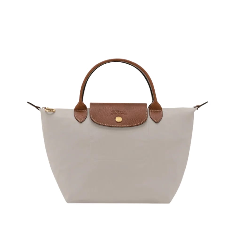Longchamp Le Pliage Original S Handbag Pebble - Recycled canvas