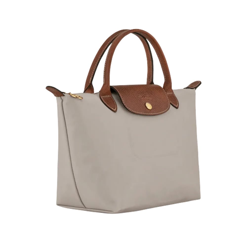 Longchamp Le Pliage Original S Handbag Pebble - Recycled canvas