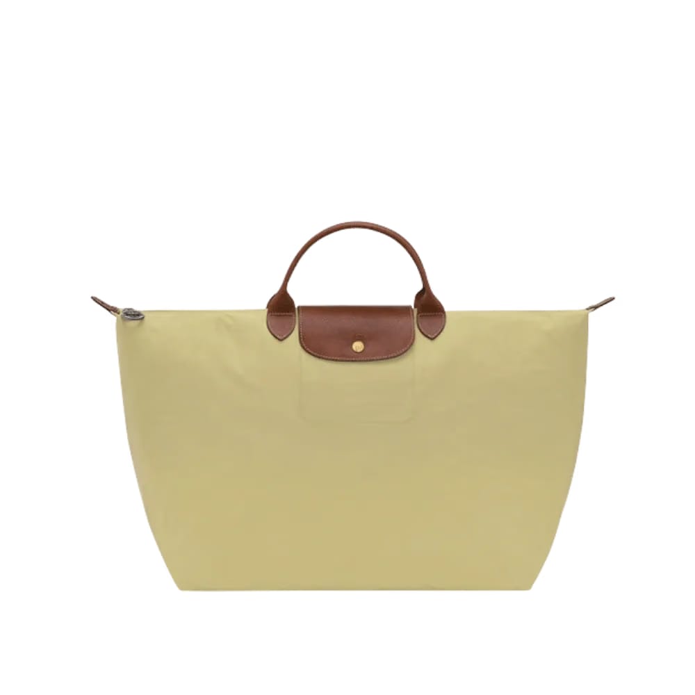Longchamp Le Pliage Original M Handbag Pistachio - Recycled canvas