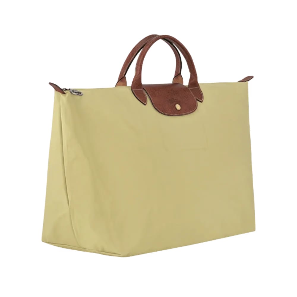 Longchamp Le Pliage Original M Handbag Pistachio - Recycled canvas