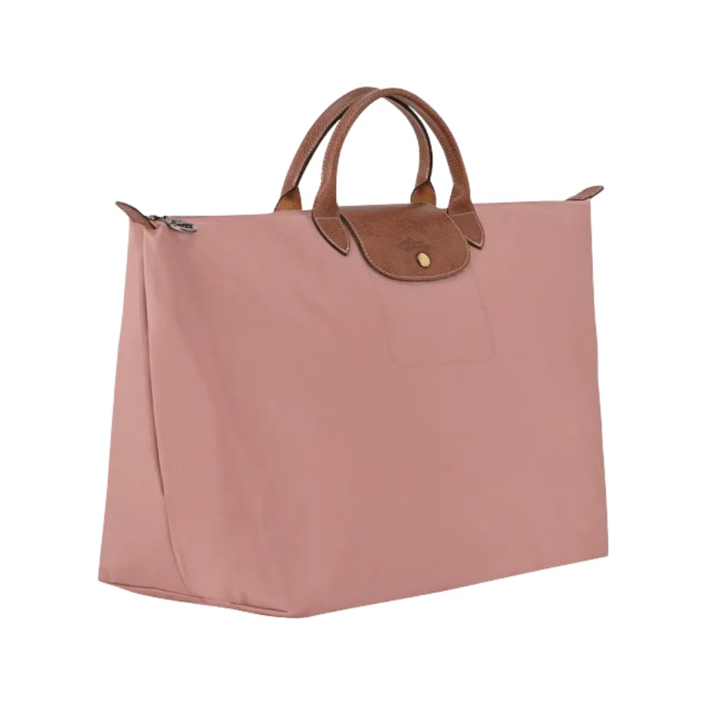 Longchamp Le Pliage Original M Handbag Pink Tea - Recycled canvas