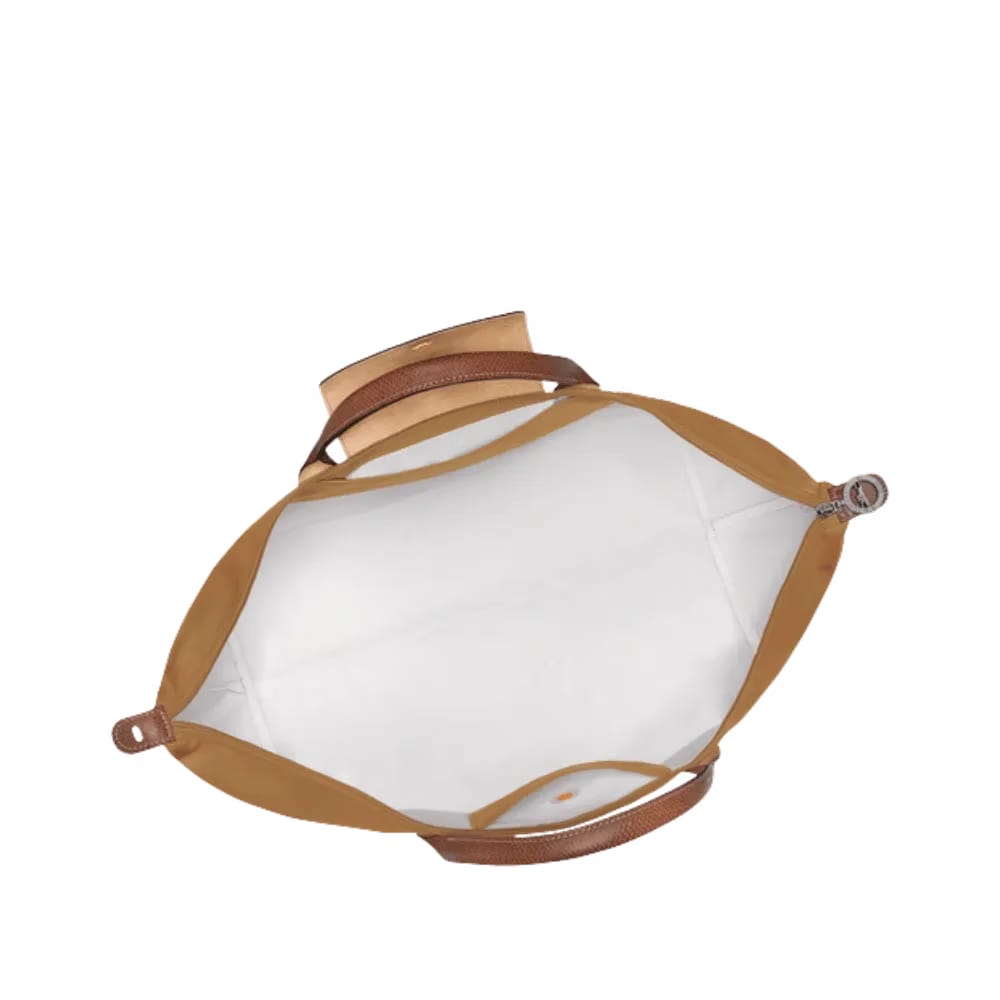 Longchamp Le Pliage Original M Handbag Fawn - Recycled canvas