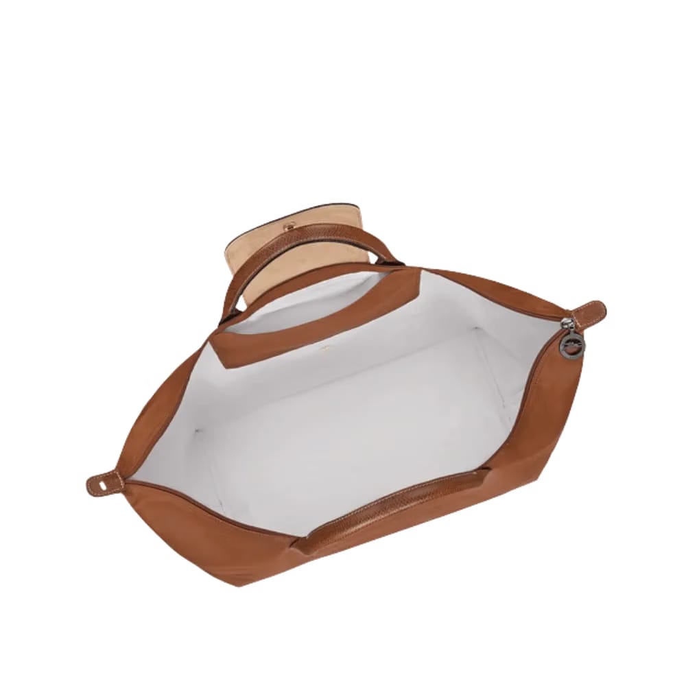 Longchamp Le Pliage Original L Travel bag Cognac - Recycled canvas