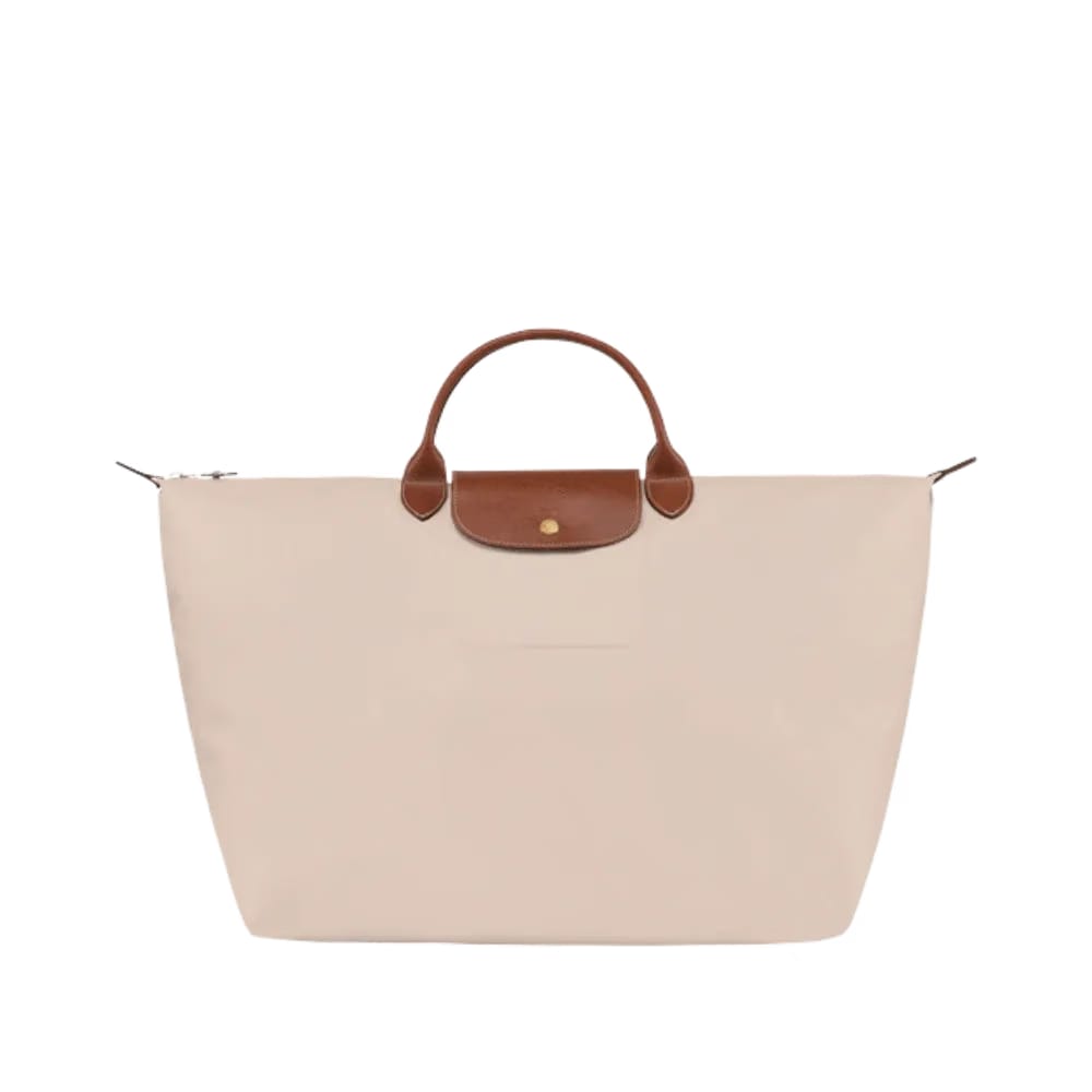 Longchamp Le Pliage Original L Travel bag Paper - Recycled canvas