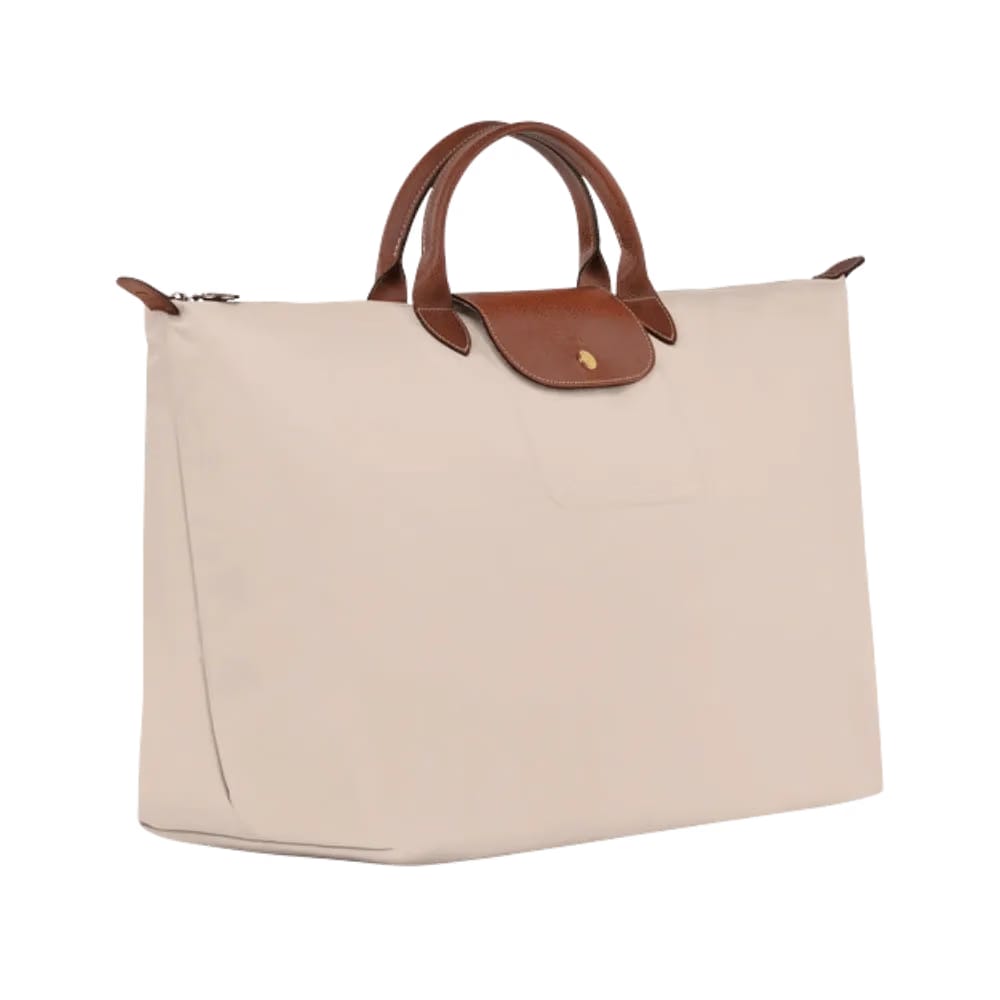 Longchamp Le Pliage Original L Travel bag Paper - Recycled canvas