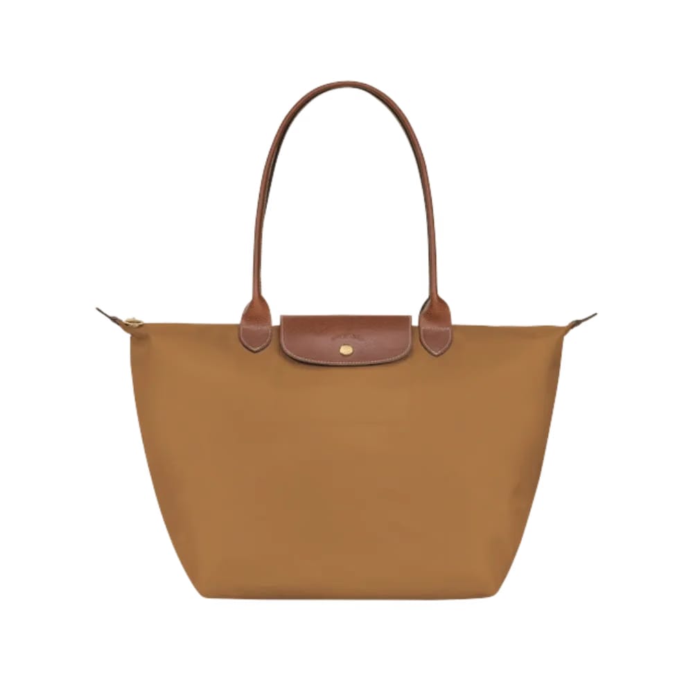 Longchamp Le Pliage Original M Tote bag Fawn - Recycled canvas