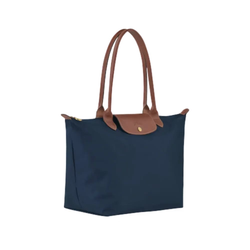 Longchamp Le Pliage Original M Tote bag Navy - Recycled canvas