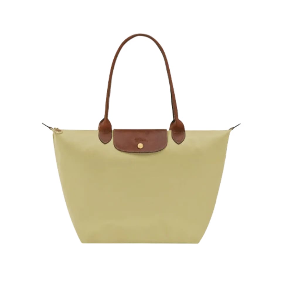 Longchamp Le Pliage Original L Tote bag Pistachio - Recycled canvas