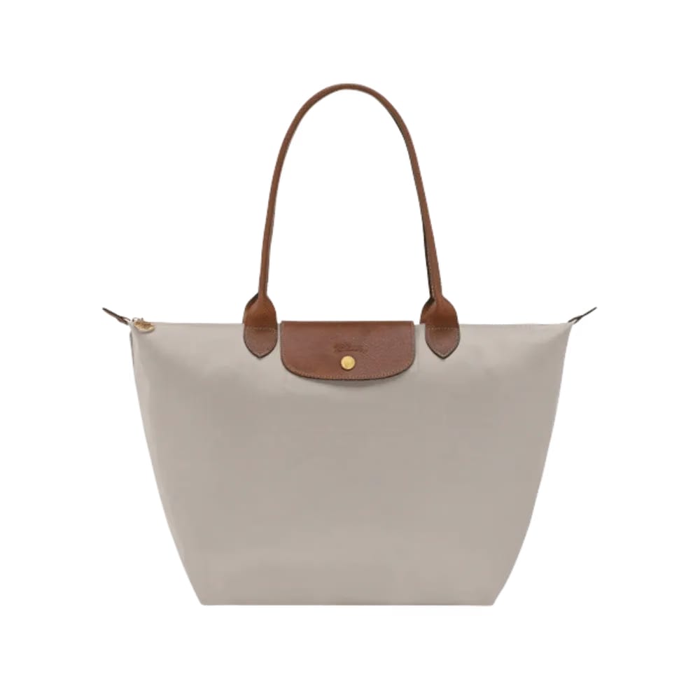 Longchamp Le Pliage Original L Tote bag Pebble - Recycled canvas