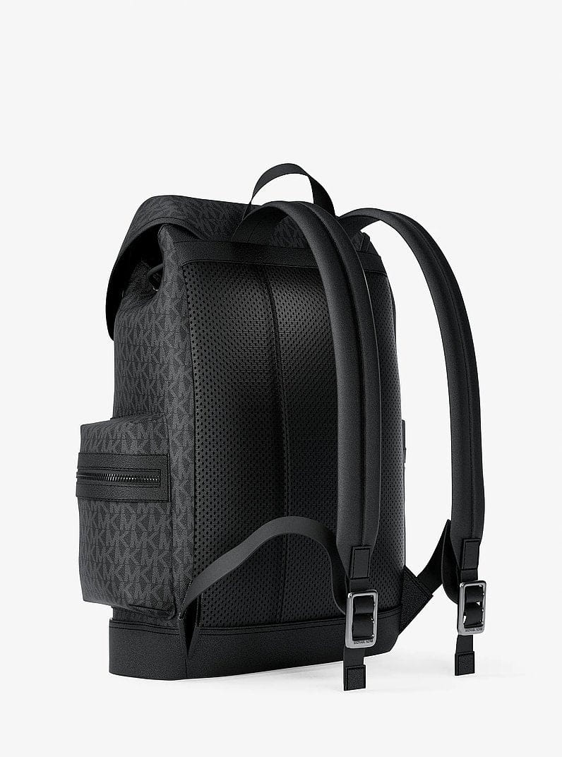 Michael Kors Cooper Logo Backpack Black
