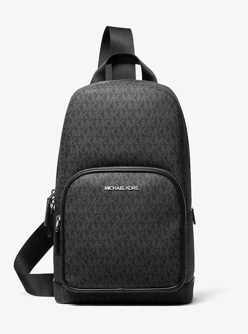 Michael Kors Cooper Logo Sling Pack Black