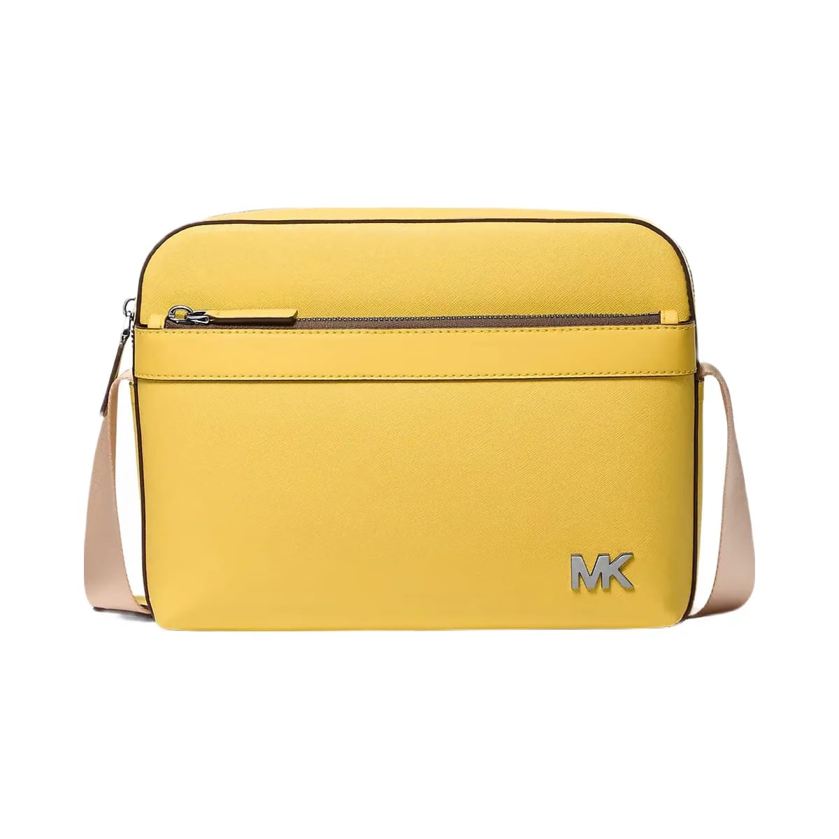 Michael Kors Cooper Saffiano Leather Utility Crossbody Bag Daisy Yellow