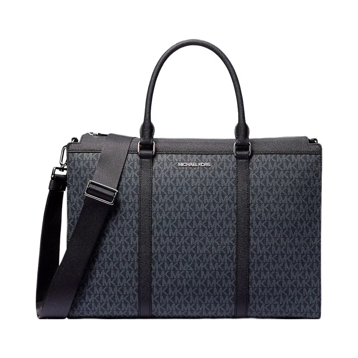Michael Kors Cooper Signature Logo Briefcase Admrl-Plblue