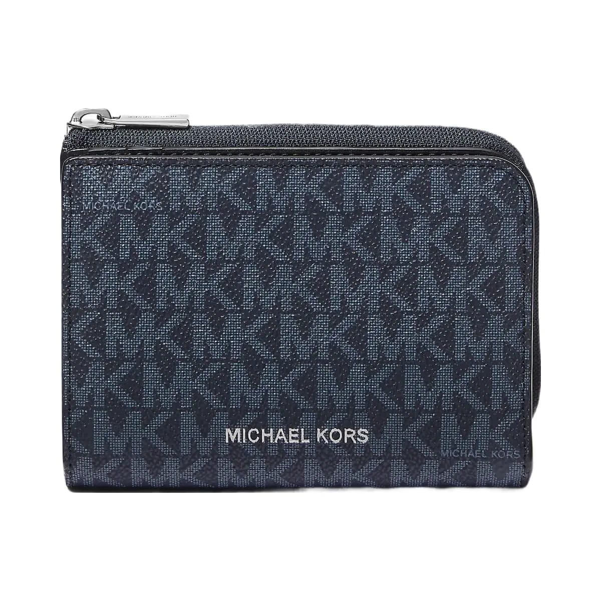 Michael Kors Cooper Signature Logo Folio Wallet Admrl-Plblue