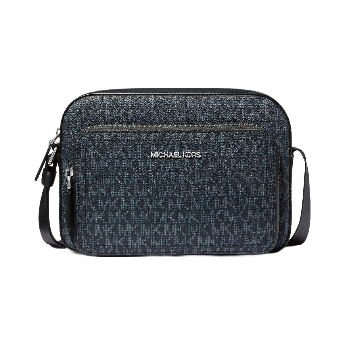 Michael Kors Cooper Signature Logo Utility Crossbody Bag Admrl-Plblue