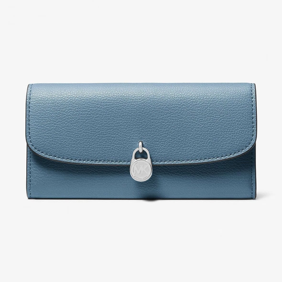 Michael Kors Hamilton Large Leather Continental Wallet Cornflower