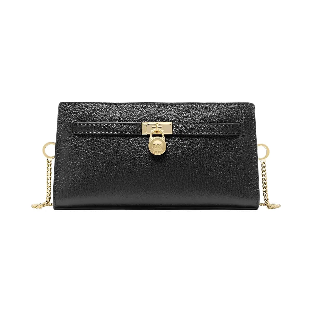 Michael Kors Hamilton Moderne Extra-Small Leather Convertible Crossbody Bag Black