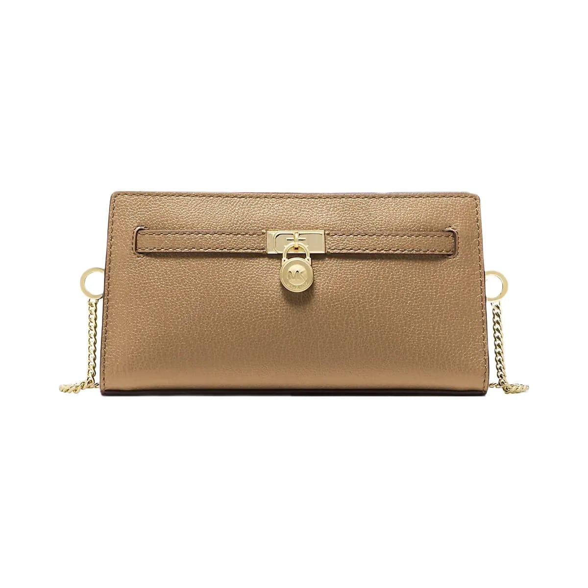 Michael Kors Hamilton Moderne Extra-Small Leather Convertible Crossbody Bag Husk
