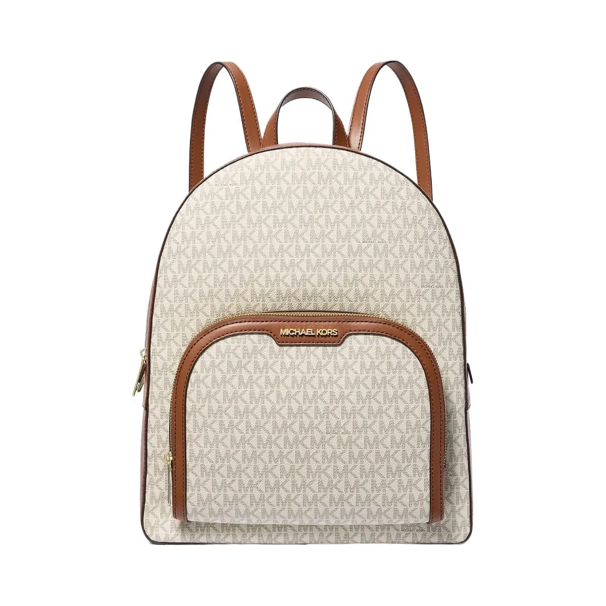 Michael Kors Jaycee Large Logo Backpack Vanilla