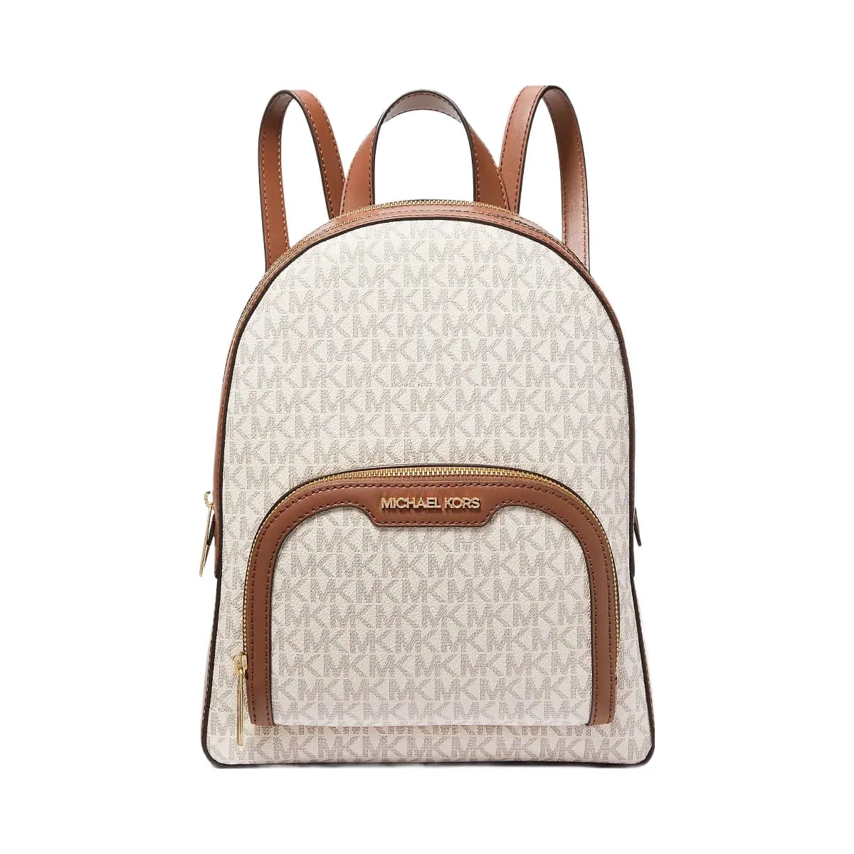 Michael Kors Jaycee Medium Logo Backpack Vanilla