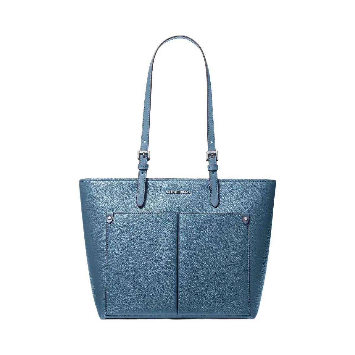 Michael Kors Jet Set Medium Pocket Tote Bag Cornflower
