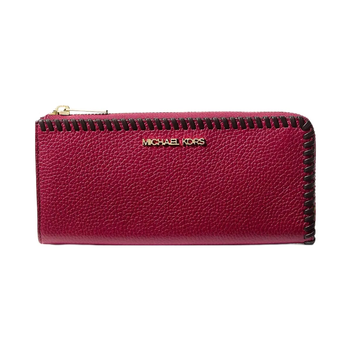 Michael Kors Khai Large Nylon Tote Bag Dk Raspberry